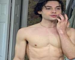 He sweats at the gym to maintain his looks and to pose shirtless for his posts.